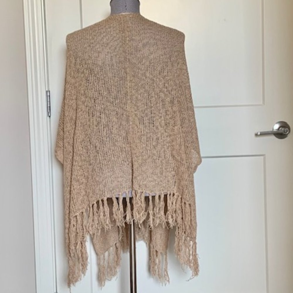 Coldwater Creek Wrap - Tan - Picture 2 of 4